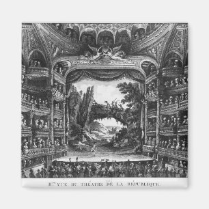 Zweite Ansicht des Theaters de la Republique Magnet