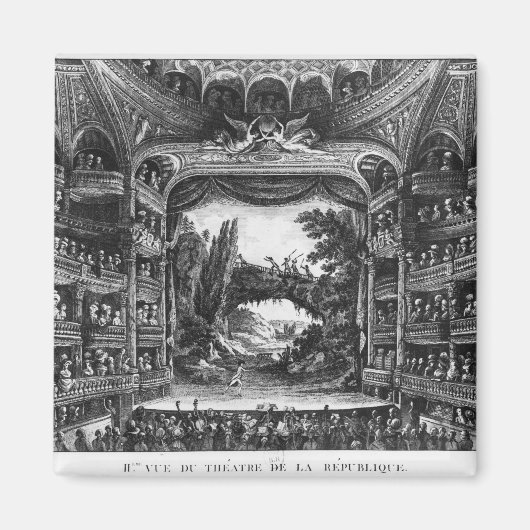 Zweite Aussicht auf das Theater der Republique Magnet (Vorne)