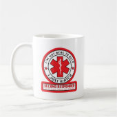 Zweite Beantworter-Tasse Kaffeetasse (Links)