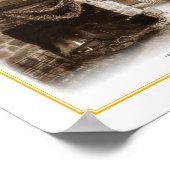 Zweite Breite 8,5 x 11 Poster (Ecke)