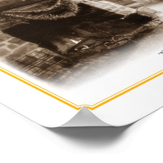 Zweite Breite 8,5 x 11 Poster (Ecke)