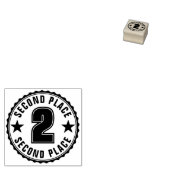 ZWEITE BRIEFMARKE DES PLATZPREISES GUMMISTEMPEL (Stempel)