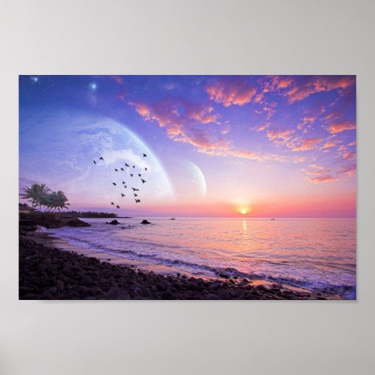 Zweite Erde Poster (Vorne)