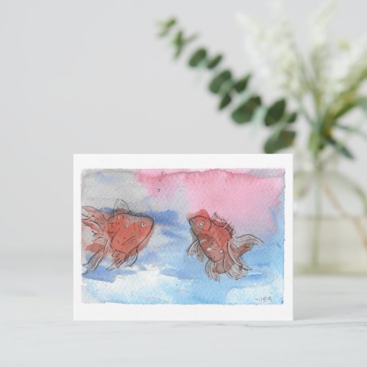 Zweite Firma - Postkarte (Stehend Vorderseite)