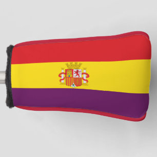 Zweite Flagge Spaniens Golf Headcover