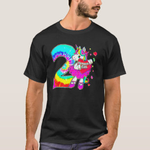 Zweite Geburtstagsfeier für Mädchen im Alter von 2 T-Shirt