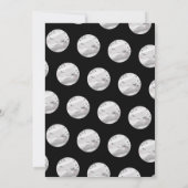 Zweite Geburtstagsparty auf dem Mond Einladung (Rückseite)