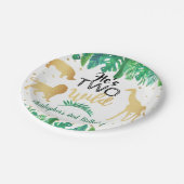 Zweite Geburtstagsparty der Wilden Jungen Pappteller (Schrägansicht)