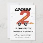 Zweite Geburtstagsparty Einladung (Vorderseite)