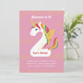 Zweite Geburtstagsparty Einladung (Stehend Vorderseite)