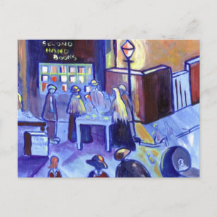 ZWEITE HANDBÜCHER POSTKARTE