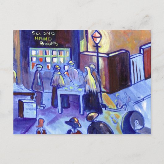 ZWEITE HANDBÜCHER POSTKARTE (Vorderseite)