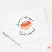 Zweite Hilfe Runder Aufkleber (Umschlag)