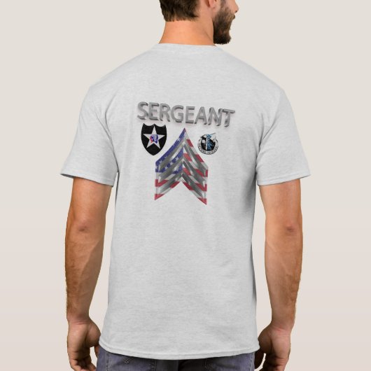 Zweite Infanterieabteilung T-Shirt (Rückseite)