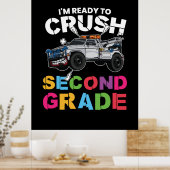 Zweite Klasse Lehrer Ich bin bereit, die zweite Kl Poster (Küche)