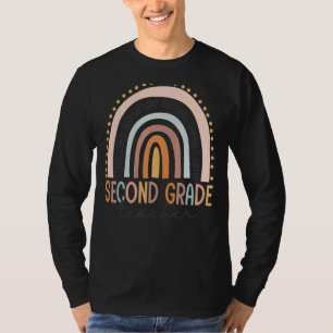 Zweite Klasse Lehrer Lehrer Liebe Inspirierte Erst T-Shirt