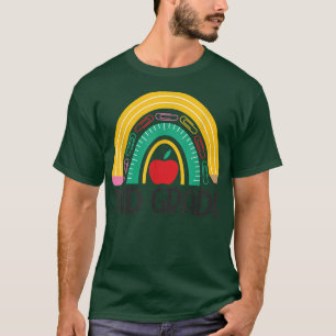 Zweite Klasse Rainbow Lehrer Student Hallo 2. Gra T-Shirt