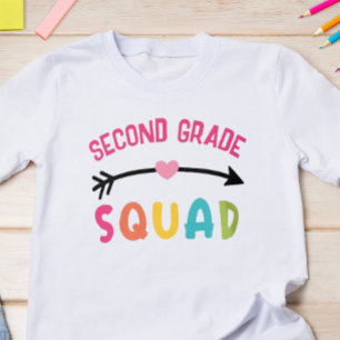 Zweite Klasse Squad Schule T-Shirt