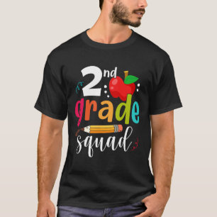 Zweite Klasse Squad Spaß Zurück zur Schule 2. Kläs T-Shirt