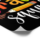 Zweite Klasse Squad Spaß zurück zur zweiten Klasse Poster (Ecke)