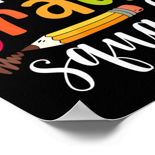 Zweite Klasse Squad Spaß zurück zur zweiten Klasse Poster (Ecke)