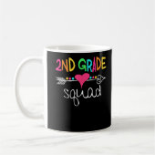 Zweite Klasse Squad Zweites Lehrerteam Kaffeetasse (Links)