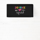 Zweite Klasse Squad Zweites Lehrerteam Zurück Banner (InSitu)