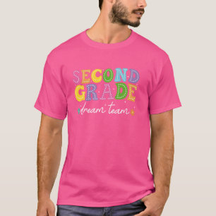 Zweite Klasse Traumteam 2. Klasse zurück zur Schul T-Shirt