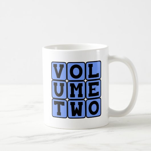 Zweite Lautstärke Kaffeetasse (Rechts)
