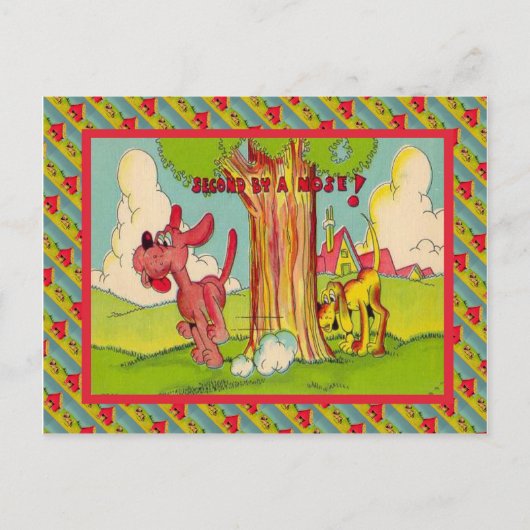 Zweite Nasenspitze Postkarte (Vorderseite)