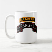 Zweite Ranger Bataillon Kaffeemaschine Tasse (Links)