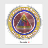 Zweite Rüstungsabteilung Aufkleber (Blatt)