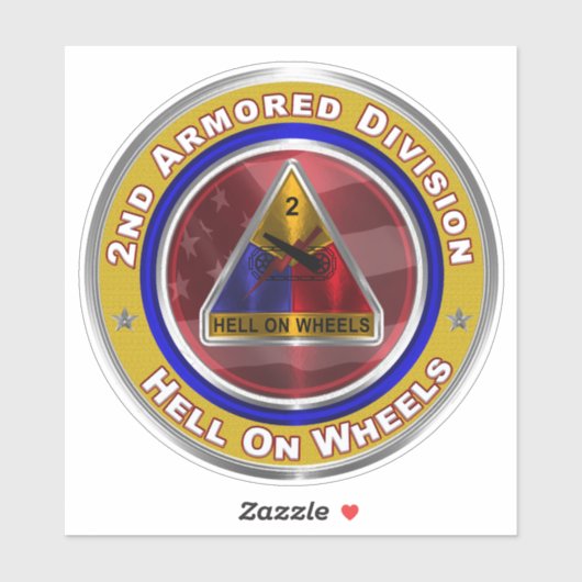 Zweite Rüstungsabteilung Aufkleber (Blatt)