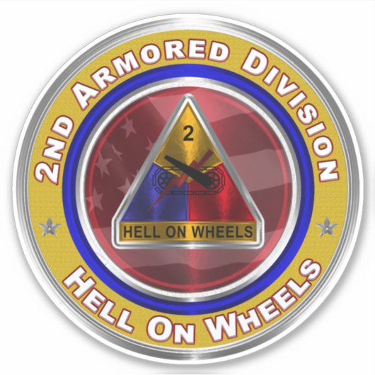 Zweite Rüstungsabteilung Aufkleber (Vorderseite)