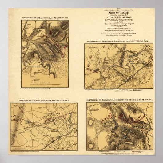 Zweite Schlacht bei Bull Run 2 Poster (Vorne)