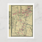 Zweite Schlacht bei Bull Run 2 Postkarte (Vorderseite)