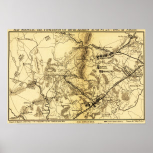 Zweite Schlacht bei Bull Run 3 Poster