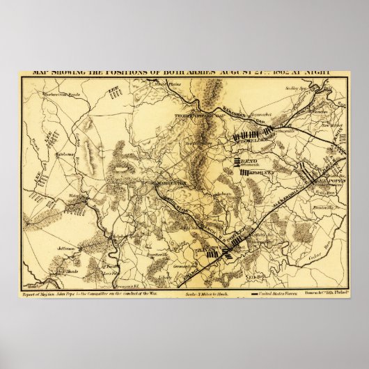 Zweite Schlacht bei Bull Run 3 Poster (Vorne)