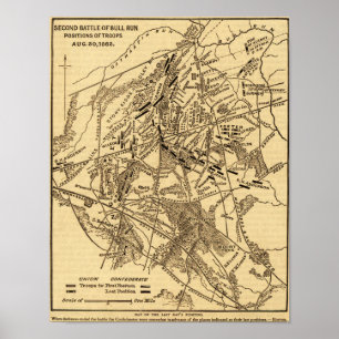 Zweite Schlacht bei Bull Run 6 Poster