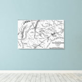 Zweite Schlacht beim Bull Run Leinwanddruck (Insitu (Holzboden))