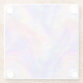 zweite Sicht, holopastel: Glasuntersetzer (Rückseite)