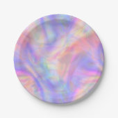 zweite Sicht, holopastel: Pappteller (Vorderseite)