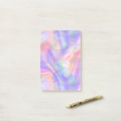 zweite Sicht, holopastel: Post-it Klebezettel (Auf Schreibtisch)