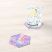 zweite Sicht, holopastel: Untersetzer (Vor Ort)