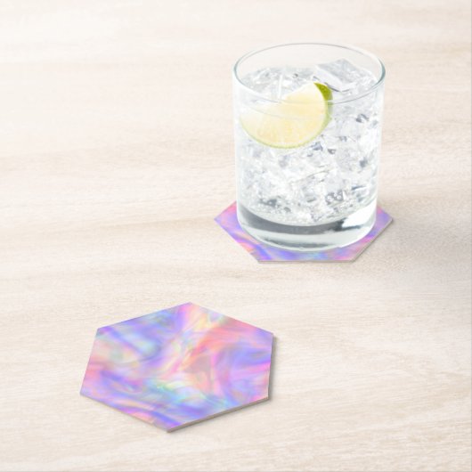 zweite Sicht, holopastel: Untersetzer (Vor Ort)