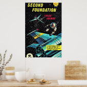 Zweite Stiftung Isaac Asimov Poster (Küche)