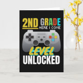 Zweite Stufe Hier komme ich auf Level freigeschalt Karte (Gelbe Blume)