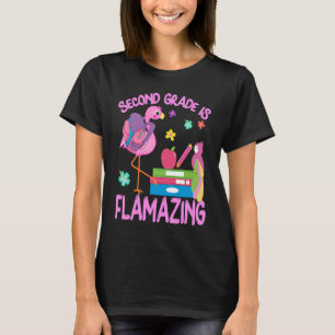 Zweite Stufe ist Flamingo Phantastische 2. Gra T-Shirt