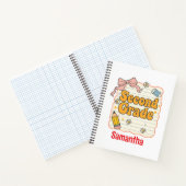 Zweite Stufe - Niedlich zurück zur Schulversorgung Notizblock (Innenseite)