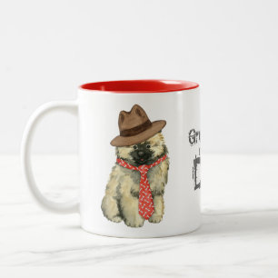 Zweite Vater Zweifarbige Tasse